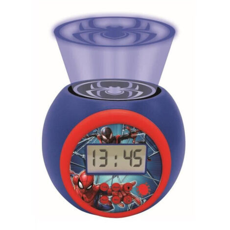 SPIDER-MAN Sveglia proiettore funzione timer LEXIBOOK