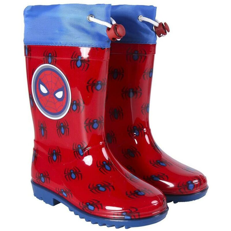 

Botas de Agua Infantiles Rojo - Spiderman