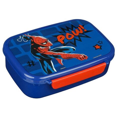 Spiderman Lunchbox Bleu/Rouge