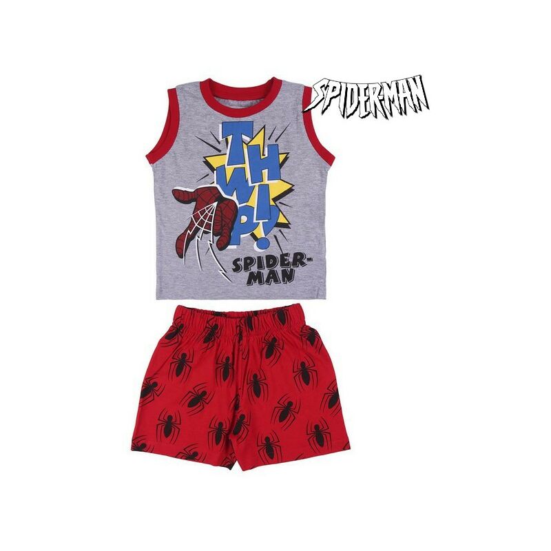 

Pijama Infantil Gris - Spiderman