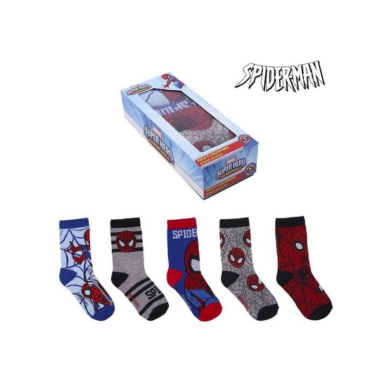 

(5 pares) Multicolor - Spiderman