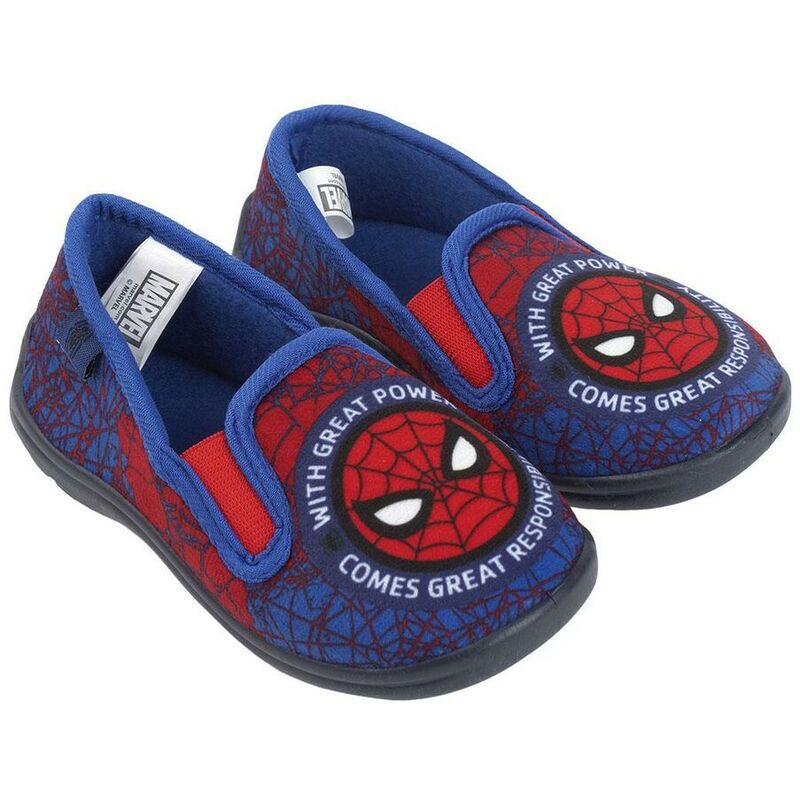 

Spiderman Zapatillas de Estar por Casa Spiderman Azul