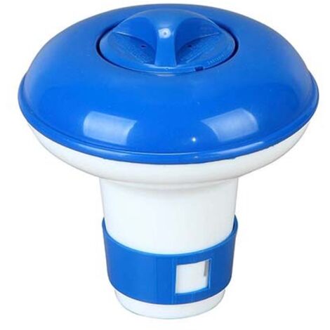 SPIDO - Diffuseur flottant pour galets de chlore Ø 13 cm - Pour piscines hors-sol et enterrées