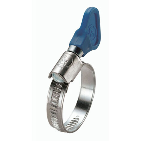 SPIDO - Kit 6 colliers acier zingué avec clé de serrage