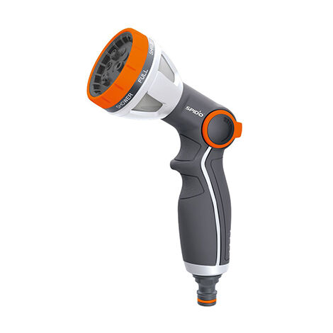 SPIDO - Pistolet d'arrosage métal luxe 8 jets