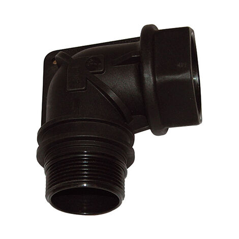 SPIDO - Raccord plastique coudé égal à visser MF 40/49