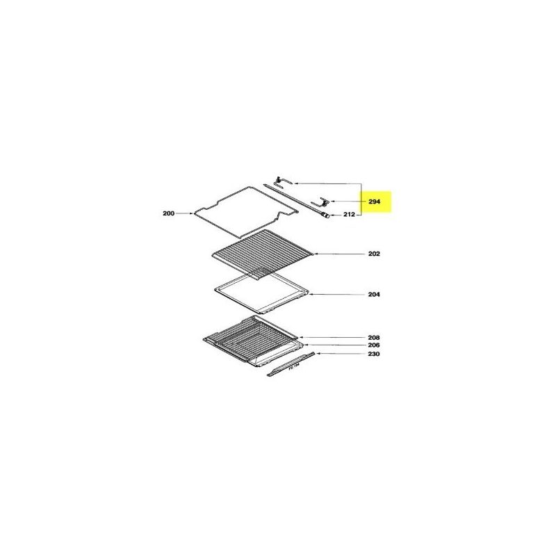 Stumela completa per Brandt 76x5849 stufa