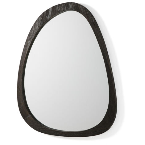 Spiegel 101X3X79 Glas/Holz Braun
