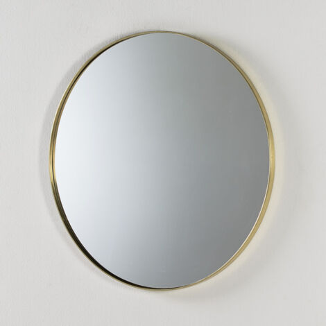 Spiegel 80X5 Goldenes Metall