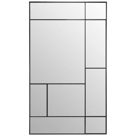 Spiegel Macha Metall - schwarz - 97x167 cm