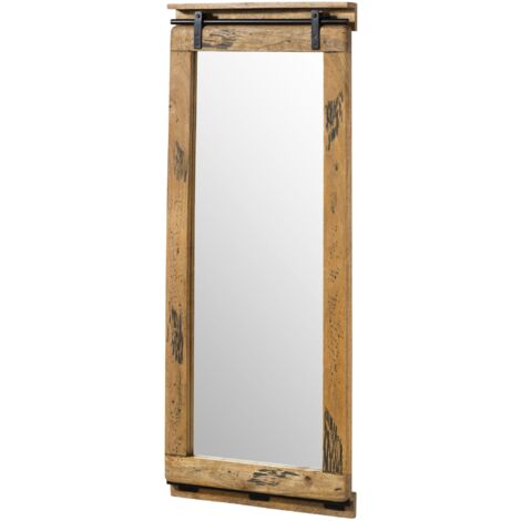 Spiegel Mango 59x6x145 natur lackiert RAILWAY 1010