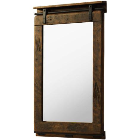 Spiegel Mango 60x8x100 braun lackiert RAILWAY 463
