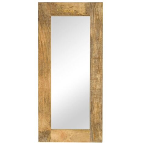 Spiegel Mangoholz Massiv 50 x 110 cm