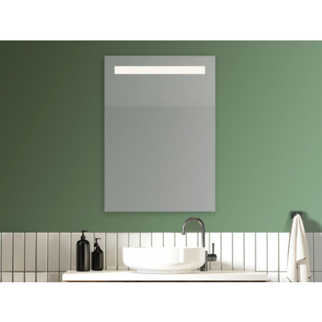 Spiegel mit LED Beleuchtung Bad Wandspiegel TABEA rechteckig 50x70cm