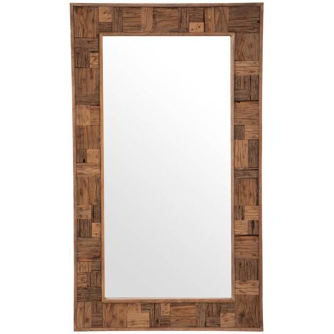Spiegel Ori - Akazienholz und Glas - 70x115 cm