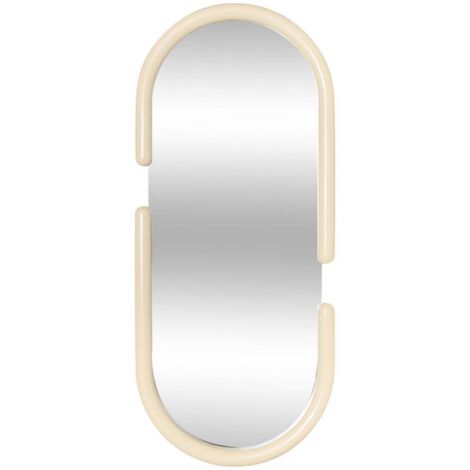 Spiegel Pool oval 39x90cm beige - Atmosphera créateur d'intérieur