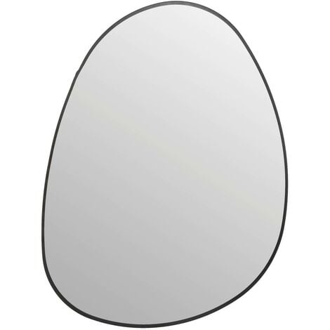 ATMOSPHERA Spiegel Rosalia Metall - schwarz - 55x75 cm