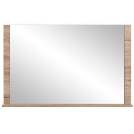 Spiegelelement CORATO-80 in Wildeiche Nb., B/H/T: ca. 111,3/71,1/12,4 cm
