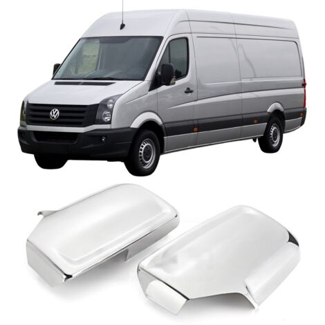 Spiegelkappen, ABS-Kunststoff, Chrom, Volkswagen Crafter 2006-2017