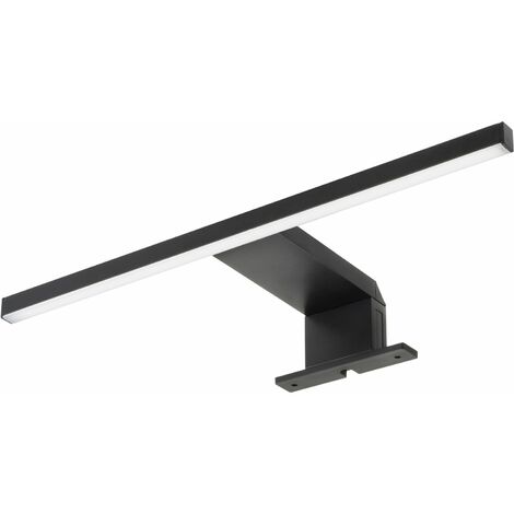 Spiegelleuchte Jot D-Motion 550mm schwarz 230 V