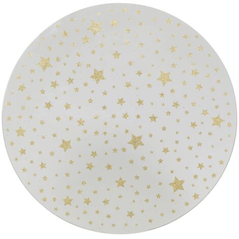 Spiegelplatte Sterne D.30cm gold - Feeric lights & christmas