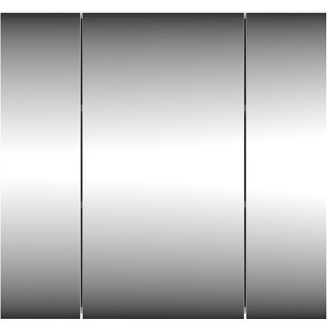 Spiegelschrank 80 cm breit in weiß AQUINO-140