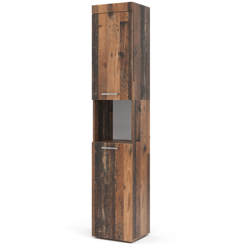 Vicco - Badschrank Luna, Oldstyle, 37 X 190 Cm