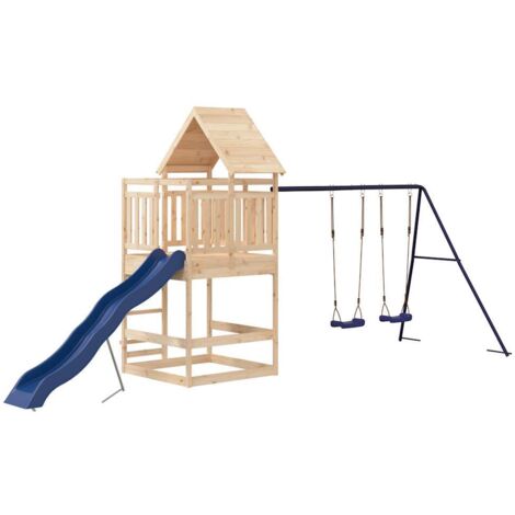 Spielplatz aus massivem Kiefernholz