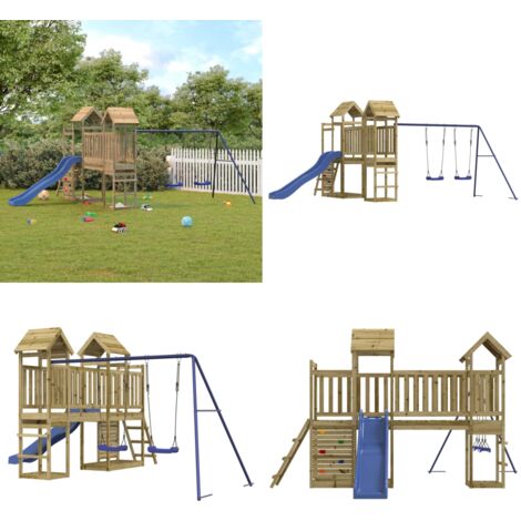 Spielturm Imprägniertes Kiefernholz - Spielplatz - Spielplätze - Home & Living