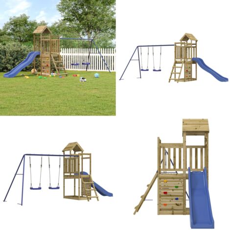 Spielturm Imprägniertes Kiefernholz - Spielplatz - Spielplätze - Home & Living