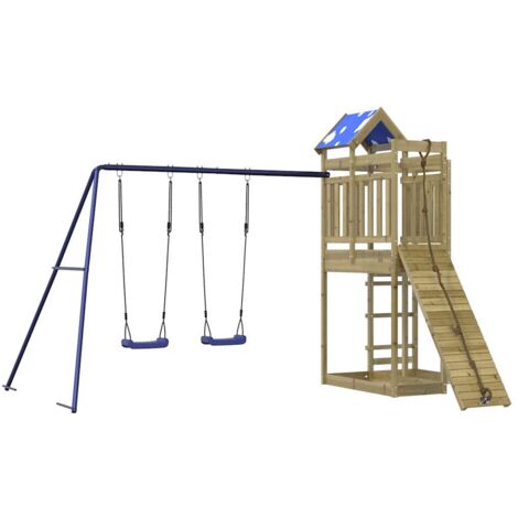 Spielturm Imprägniertes Kiefernholz vidaXL