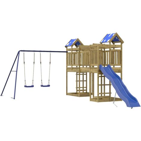 Spielturm Imprägniertes Kiefernholz vidaXL