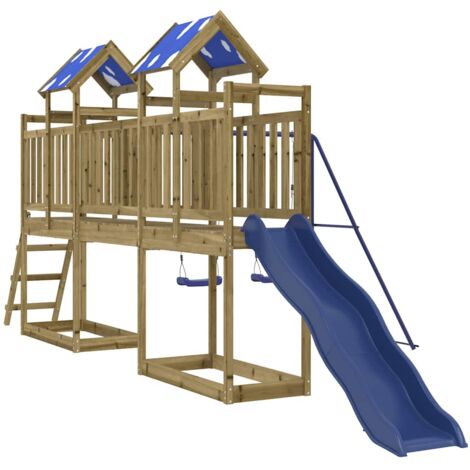 Spielturm Imprägniertes Kiefernholz vidaXL