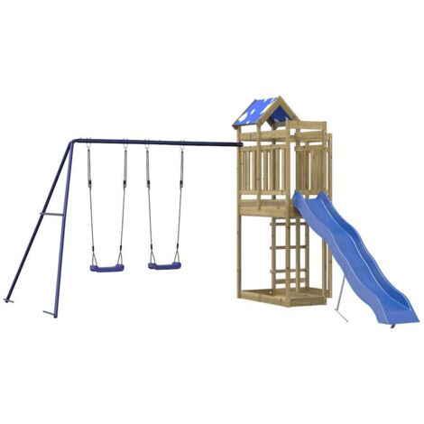 Spielturm Imprägniertes Kiefernholz vidaXL