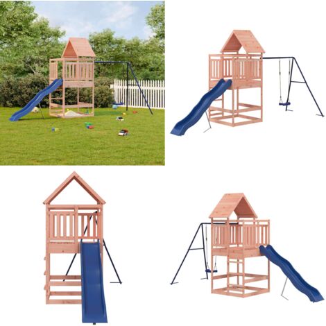 Spielturm Massivholz Douglasie - Holzspielplatz - Spielturm - Douglasie - Gartenmöbel - Outdoorspielgeräte - Home & Living