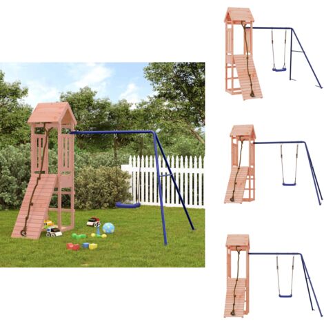 Spielturm Massivholz Douglasie - Holzspielplatz - Spielturm - Kletterturm - Douglasienholz - Gartenmöbel