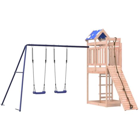 Spielturm Massivholz Douglasie vidaXL