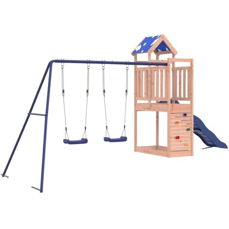 Spielturm Massivholz Douglasie vidaXL