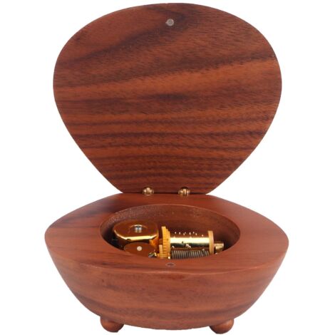 Spieluhr aus Holz, Tischdekoration, Geschenk zum Geburtstag der Freundin