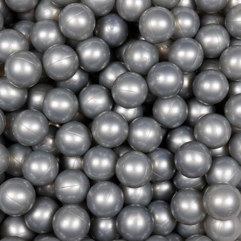 Spielzeugbälle ø7cm 200Stk Silber