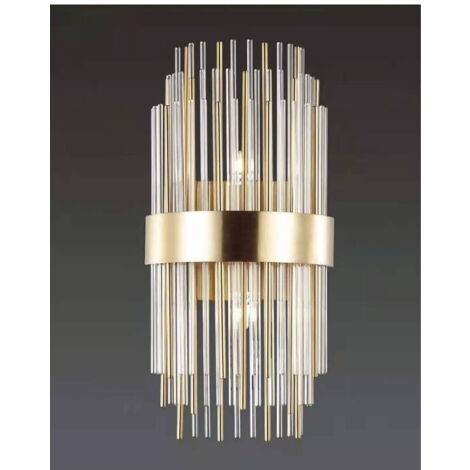 Spikes W - Aplique grande de cristal 50cm