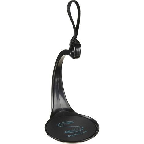 Spill not porte gobelet, Tasse d'apprentissage - anti gravité, invention incroyable qui permet de transporter facilement des boissons chaudes ou froides dans la maison, avec poignée en sangle noire et dessous de verre