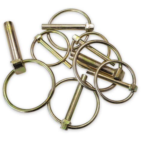 Spilli a clip assortiti, 50 pezzi – Lunghezza 45 mm – Diametri 4,5/6/8/11 mm – Per un fissaggio preciso e duraturo