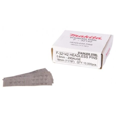 SPILLO 18MM INOX 10.000PZ MAKITA PER DPT351 Cod. F-32142