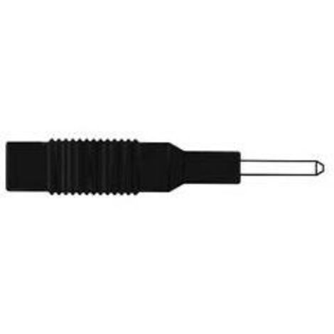 SPINA ADATTATORE STAMPATA A INIEZIONE DA 2mm A 4mm / NERO (MZS 2)