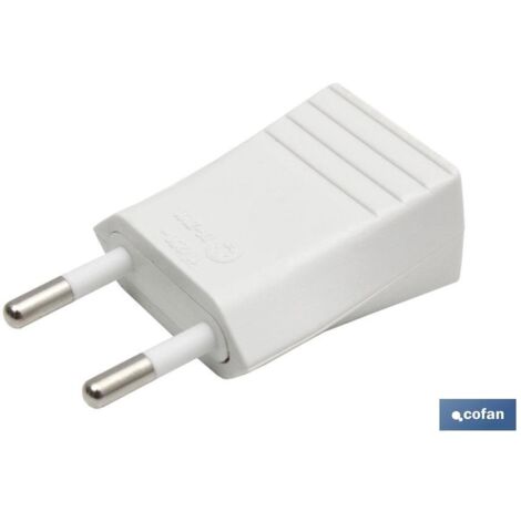 Spina bipolare bianca (10a-250v)
