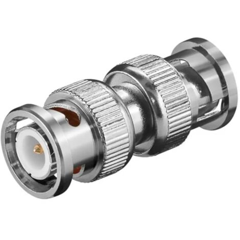 spina bnc 50 ohm giunto con perno dorato spina-spina