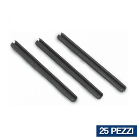 SPINA ELASTICA UNI 6873 CONFEZIONE 25 PEZZI D. 4 MM 5 CM (17709/25)