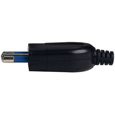 Spina Elettrica 2P+T 16A 250V Max 1500W Nero