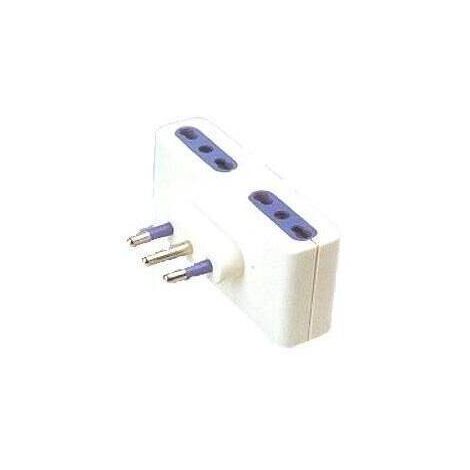 Spina elettrica adattatore quadrupla 16A